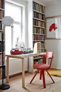 Artek Aalto golvlampa A808, vit