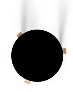 Artek Aalto pall 60, svart - björk
