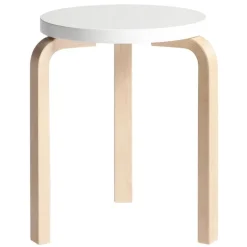 Artek Aalto pall 60, vit - björk