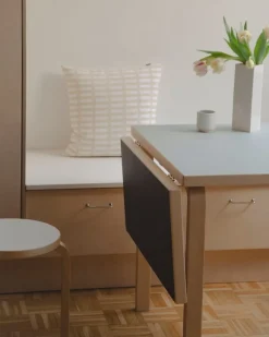 Artek Aalto pall 60, vit laminat