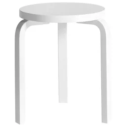 Artek Aalto pall 60, vitlackad