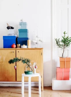 Artek Aalto pall 60, vitlackad