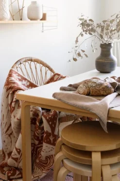 Artek Aalto pall E60, björk