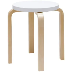 Artek Aalto pall E60, vit - björk