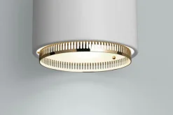 Artek Aalto pendellampa A110 ”Hand Grenade”, vit