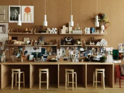 Artek Aalto pendellampa A110 ”Hand Grenade”, vit