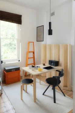 Artek Aalto pendellampa A110 ”Hand Grenade”, helsvart