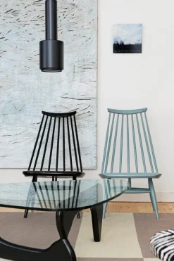 Artek Aalto pendellampa A110 ”Hand Grenade”, helsvart