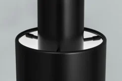 Artek Aalto pendellampa A110 ”Hand Grenade”, helsvart