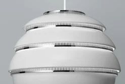 Artek Aalto pendellampa A331 ”Beehive”, vit - krom