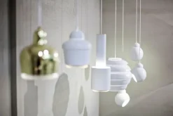 Artek Aalto pendellampa A338 ”Bilberry”, vit