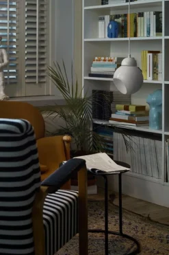 Artek Aalto pendellampa A338 ”Bilberry”, vit