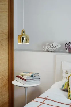 Artek Aalto pendellampa A330S ”Golden Bell”, mässing