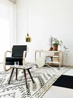 Artek Aalto pendellampa A330S ”Golden Bell”, mässing