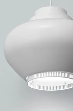 Artek Aalto pendellampa A333 "Turnip", vit