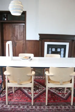 Artek Aalto pendellampa A331 ”Beehive”, vit - mässing