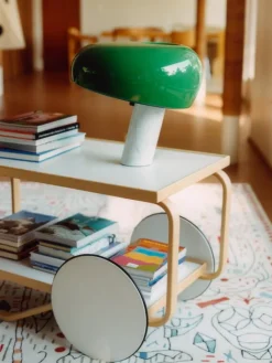 Artek Aalto serveringsvagn 901, vit - björk