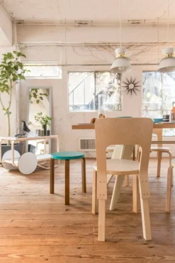 Artek Aalto serveringsvagn 901, vit - björk