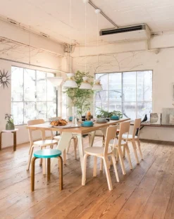 Artek Aalto stol 66, björk