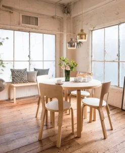 Artek Aalto stol 66, björk