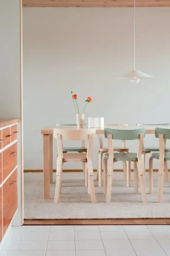 Artek Aalto stol 69, björk