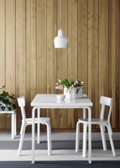 Artek Aalto stol 69, helvit
