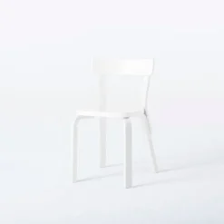 Artek Aalto stol 69, helvit