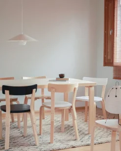 Artek Aalto stol 69, svart