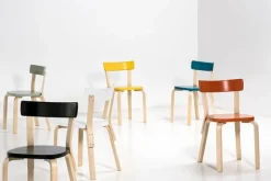 Artek Aalto stol 69, vit