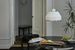 Artek AMA 500 pendellampa, vit - mässing