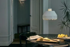 Artek AMA 500 pendellampa, vit - mässing