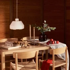 Artek AMA 500 pendellampa, vit - mässing