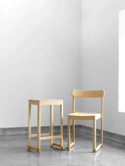 Artek Atelier barstol, 65 cm, grön