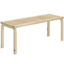 Artek Bänk 153A av Aalto, vildbjörk