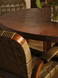 Artek Bord 91 av Aalto, valnötsfärgat