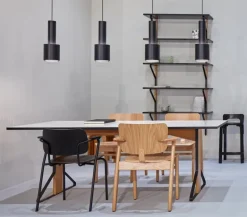 Artek Kaari vägghylla REB 009, svart - ek