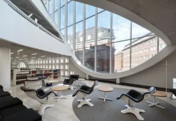 Artek Karuselli fåtölj, svart - vit