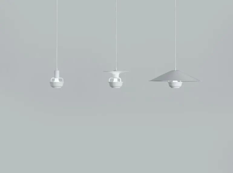 Artek Kori pendellampa med dynformad skärm, vit