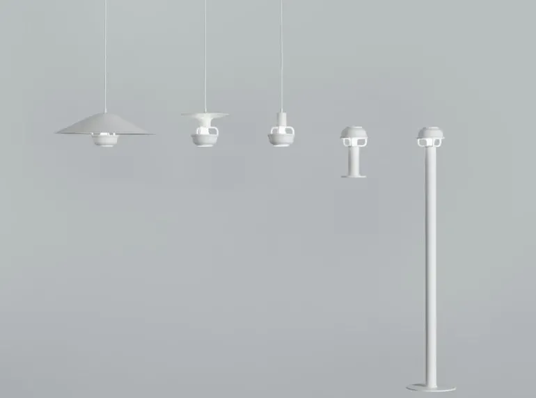 Artek Kori pendellampa, vit