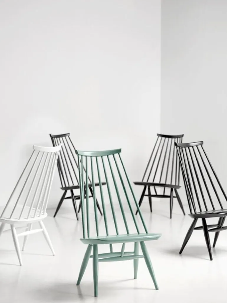 Artek Mademoiselle fåtölj, svart