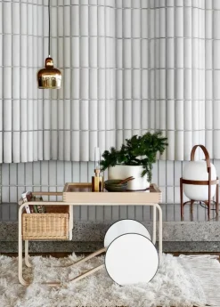 Artek Riihitie blomkruka B, medium, vitglansig