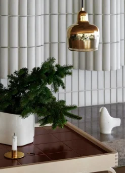 Artek Riihitie blomkruka B, medium, vitglansig