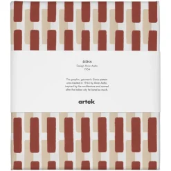 Artek Rivi akrylbehandlat tyg, 145 x 300 cm, tegel - sand