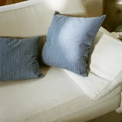 Artek Rivi kuddfodral, 50 x 50 cm, vit - blå