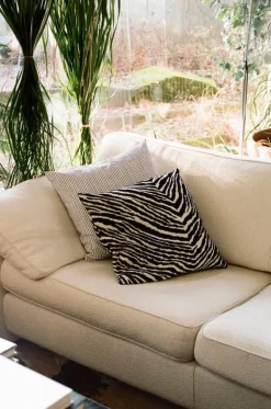 Artek Rivi kuddfodral, 50 x 50 cm, vit - blå