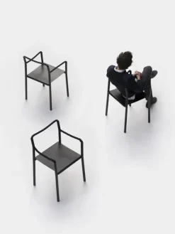 Artek Rope stol, svart