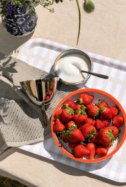 Artek Siena bricka, 43 x 33 cm, sand - vit