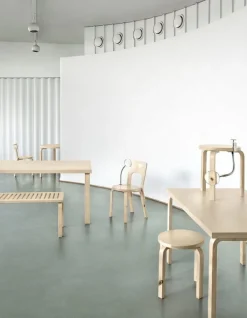 Artek Stol 66 av Aalto, vildbjörk