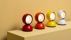 Artemide Eclisse bord-/vägglampa, gul