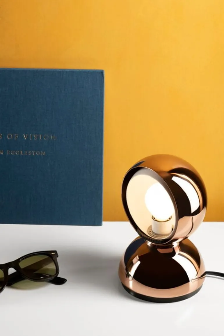 Artemide Eclisse bord-/vägglampa, koppar